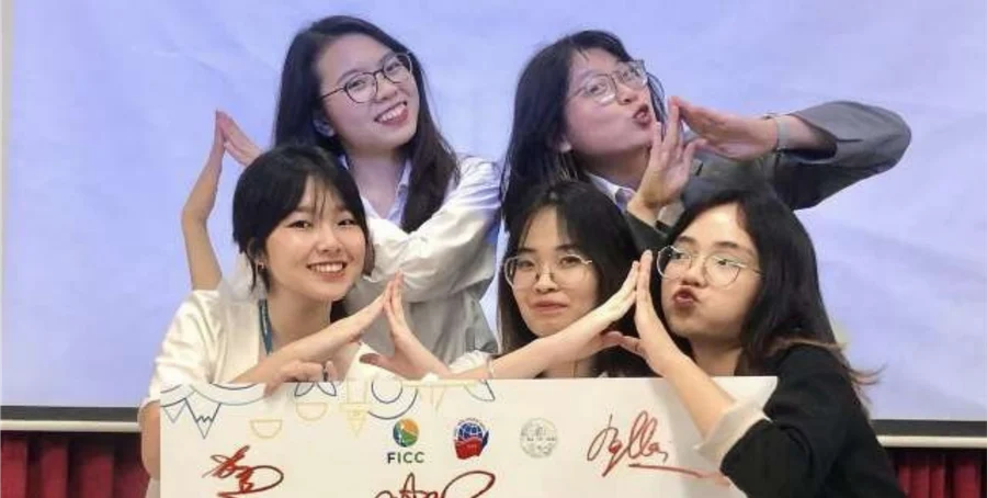 Team at International Communication Master 2020